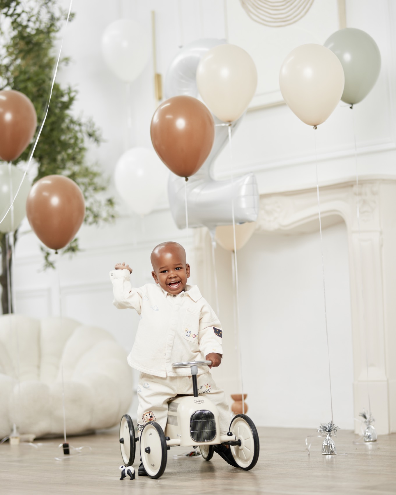 Toddler photographed at Jepson Myles Studio, Sandton