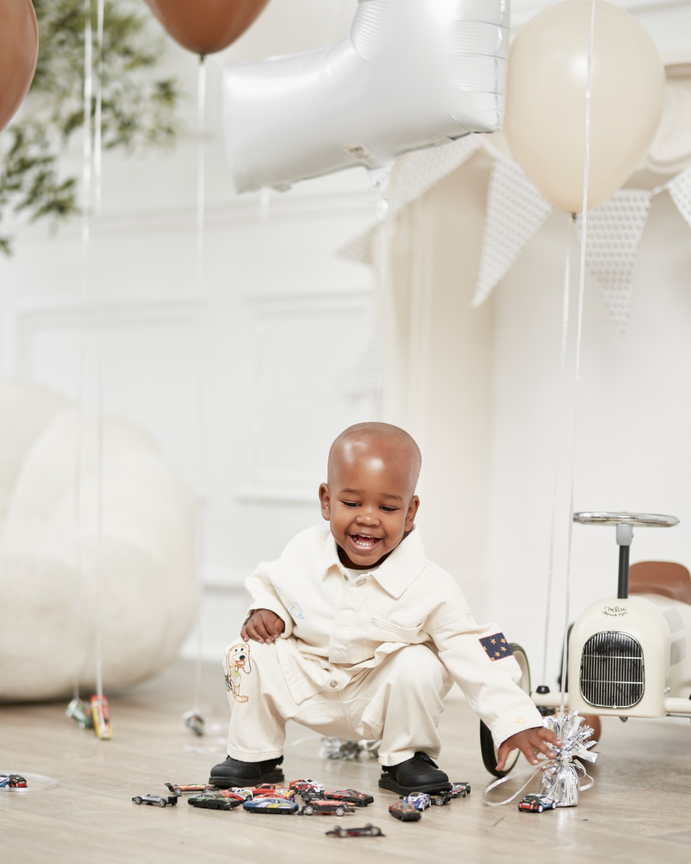 Toddler photographed at Jepson Myles Studio, Sandton