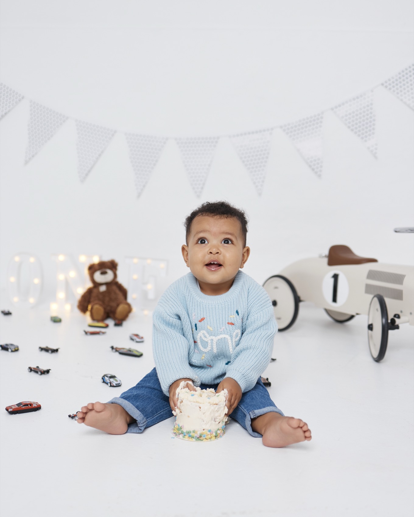 Toddler photographed at Jepson Myles Studio, Sandton