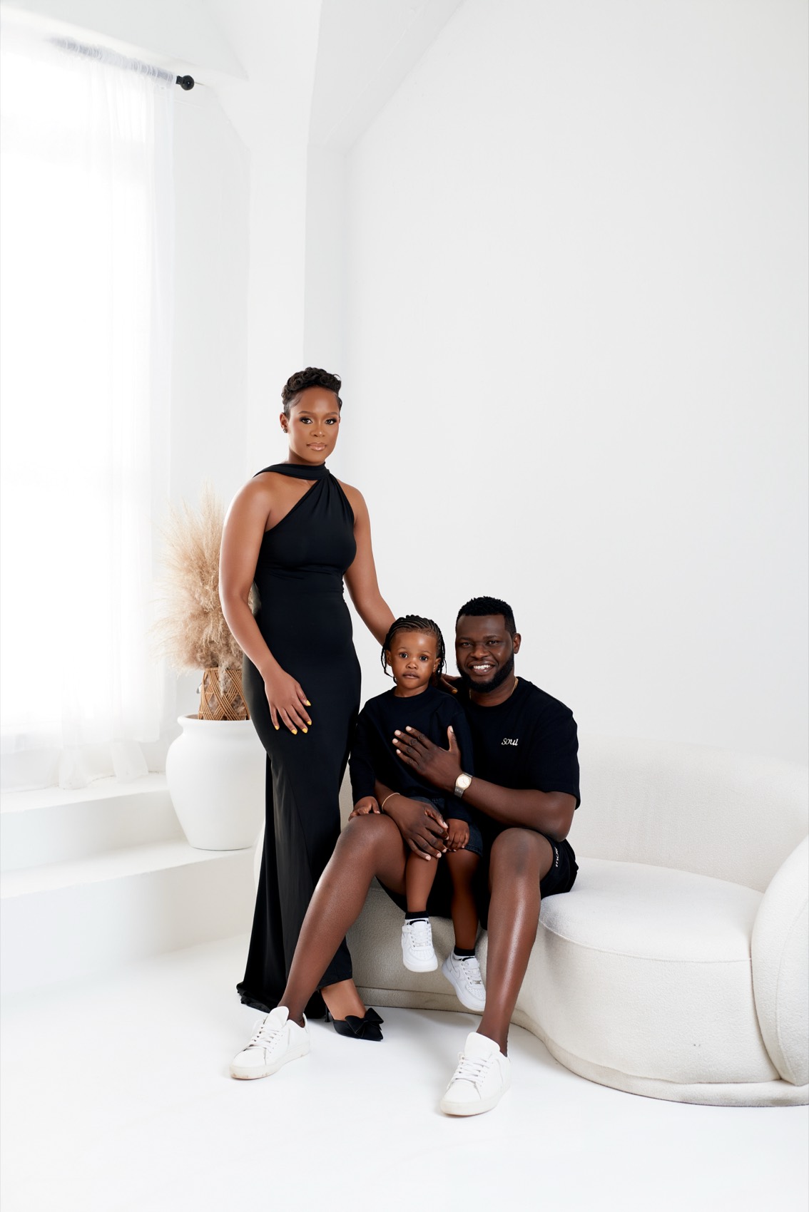Family portrait at Jepson Myles Studio, Sandton
