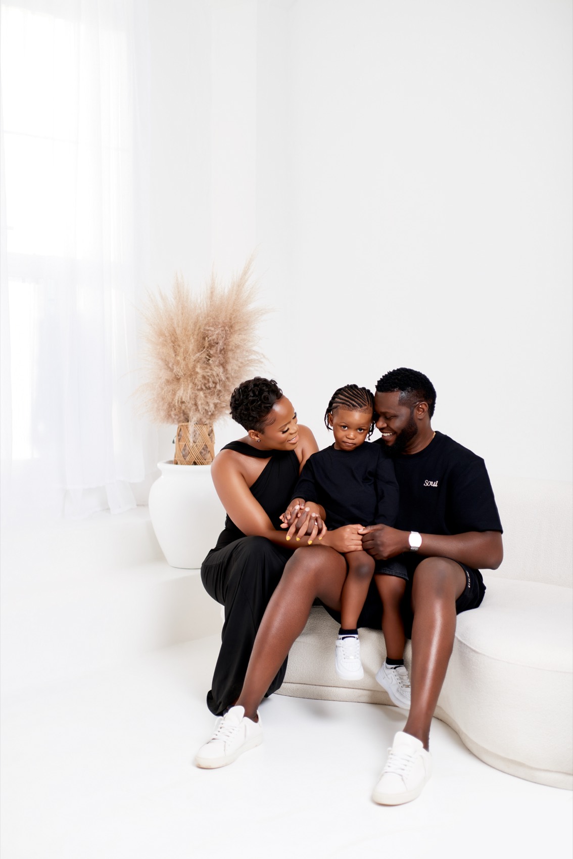 Family portrait at Jepson Myles Studio, Sandton