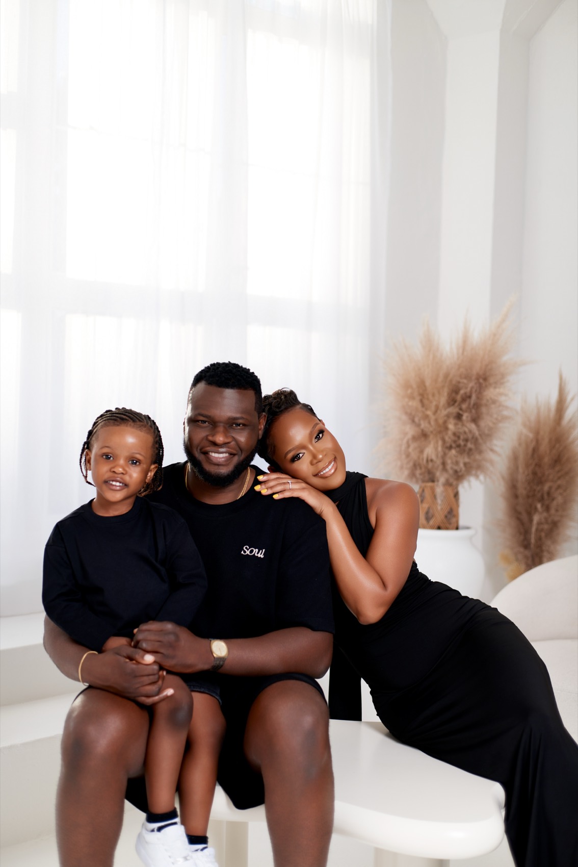 Family portrait at Jepson Myles Studio, Sandton
