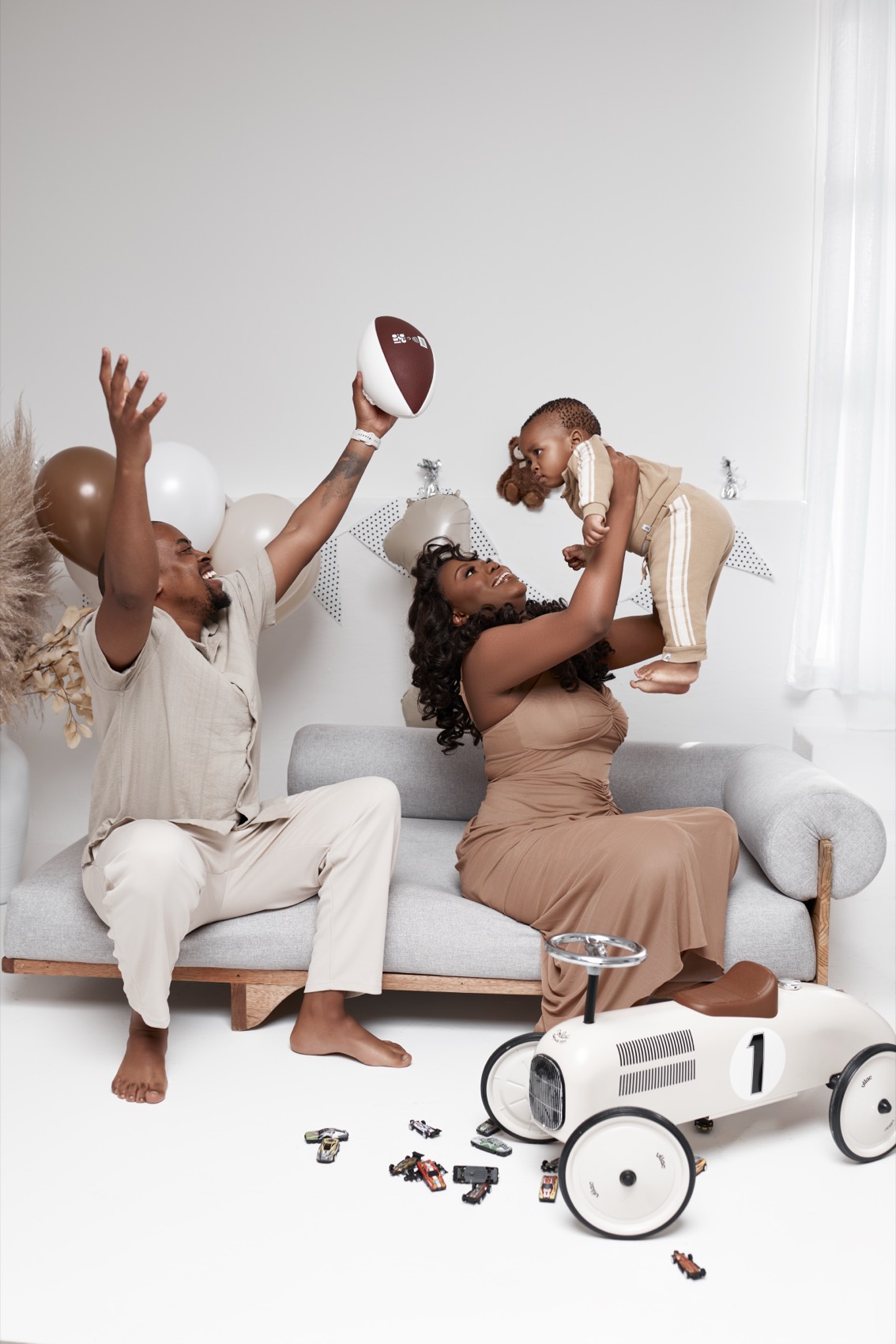 Family portrait at Jepson Myles Studio, Sandton