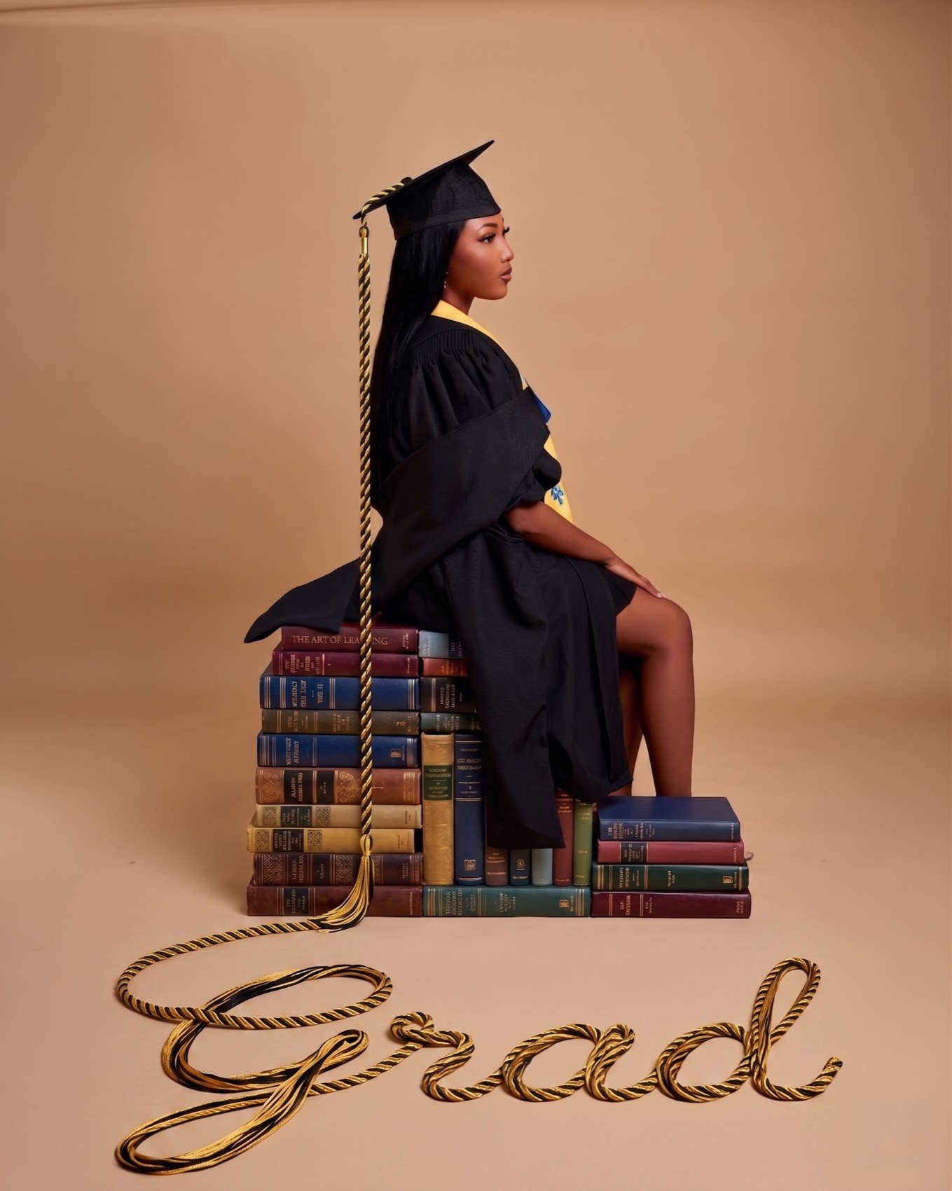 Graduation portrait at Jepson Myles Studio, Sandton