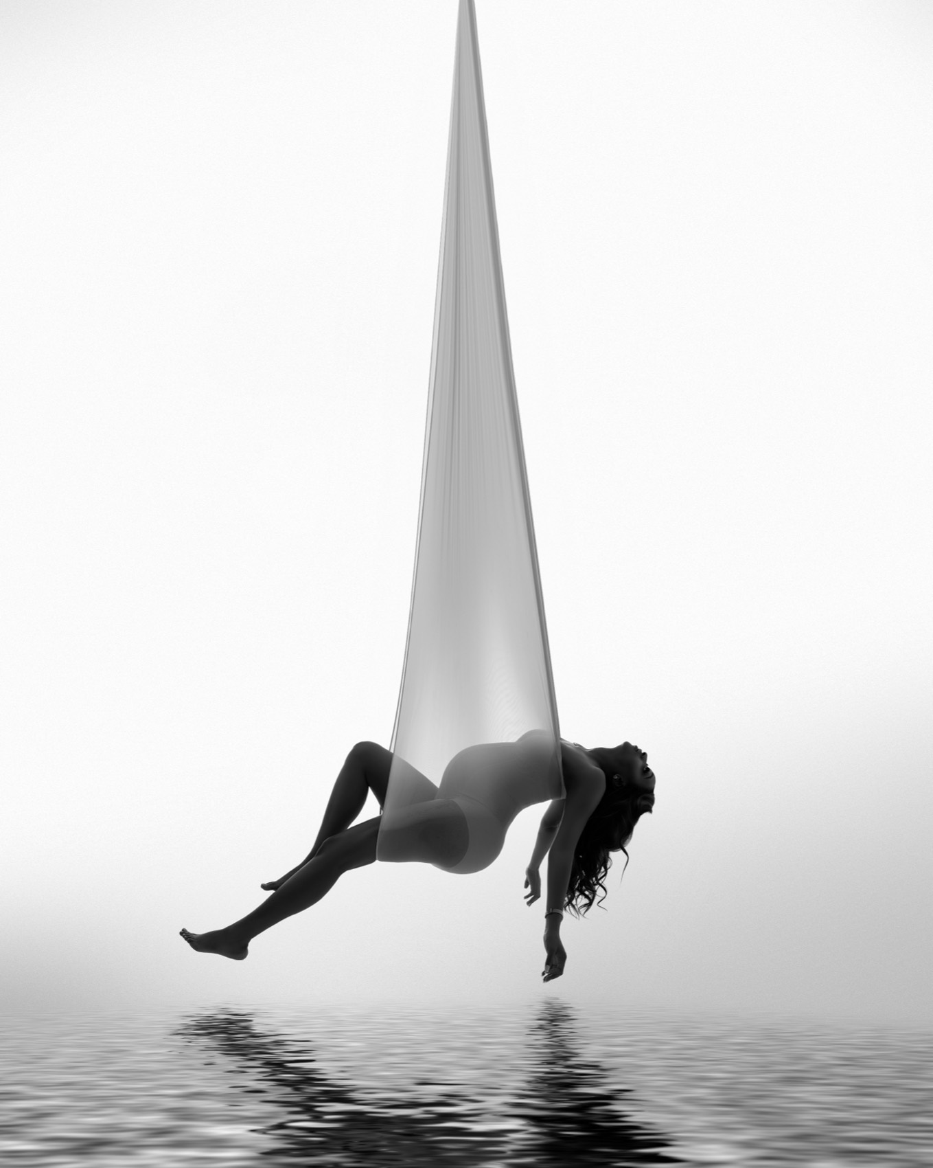 Editorial maternity portrait at Jepson Myles Studio, Sandton