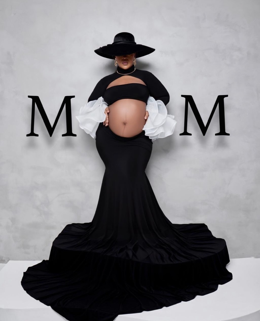Maternity portrait at Jepson Myles Studio